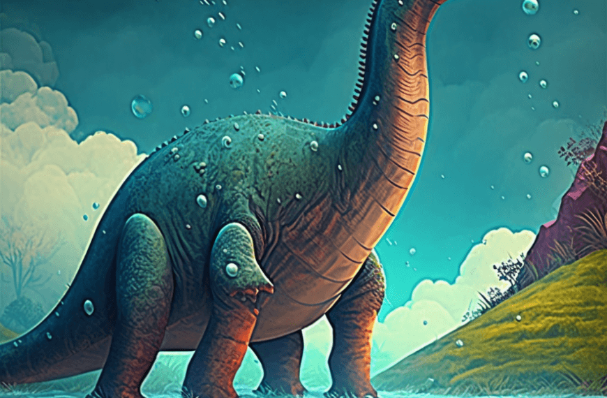 Der mutige Diplodocus Dino und die Rettung der Stegosaurier