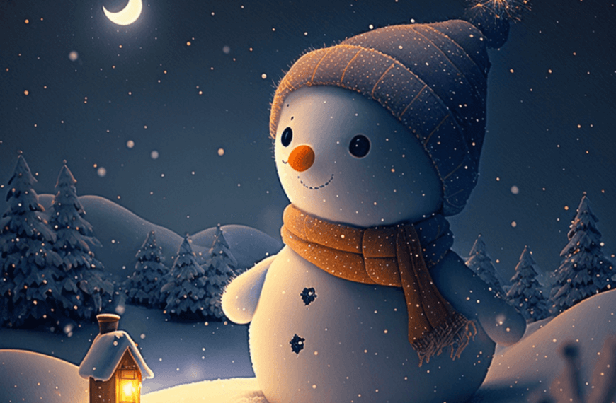 Die Nacht des Schneemanns: Eine Geschichte von Sternen und Wundern